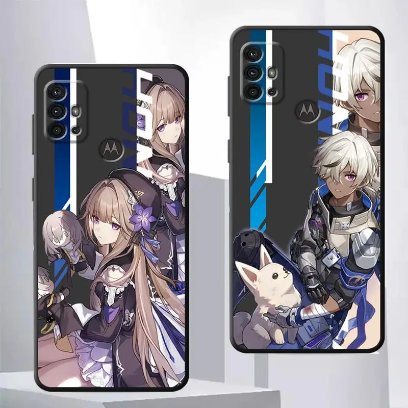 phone Cases for Motorola Moto G22 G51 5G case G30 G9 Power 30 G73 G32 G200 fundas Antiscratch cover Honkai Star Rail Luka Arlan