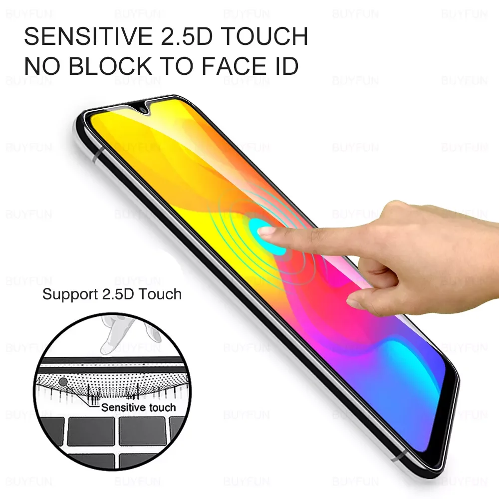 1Pcs Tempered Protector Glass For Vsmart Joy 4 3 Plus V Smart Joy4 Joy3 3Plus Protective Transparent Safety Screen Cover Film