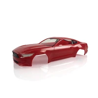 hgm red plastic body shell for 124 tamiya 128 kyosho ford mustang gt drift racing car rc model th19438 smt8