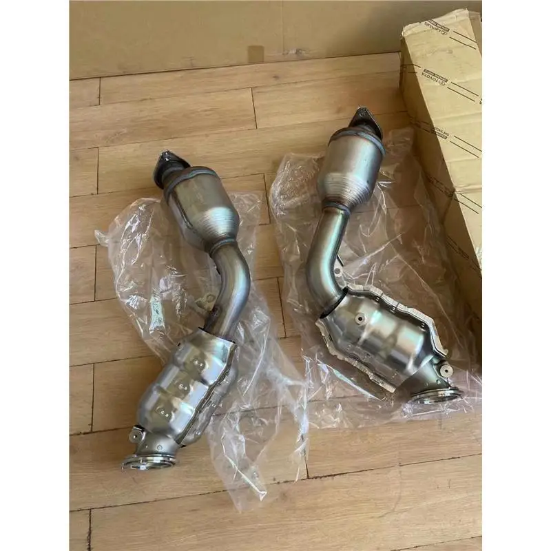 Фото Для Toyota Land Cruiser LC300 4700 5700, каталитические преобразователи, выпускной коллектор, трехходовой глушитель, выхлопная труба №3