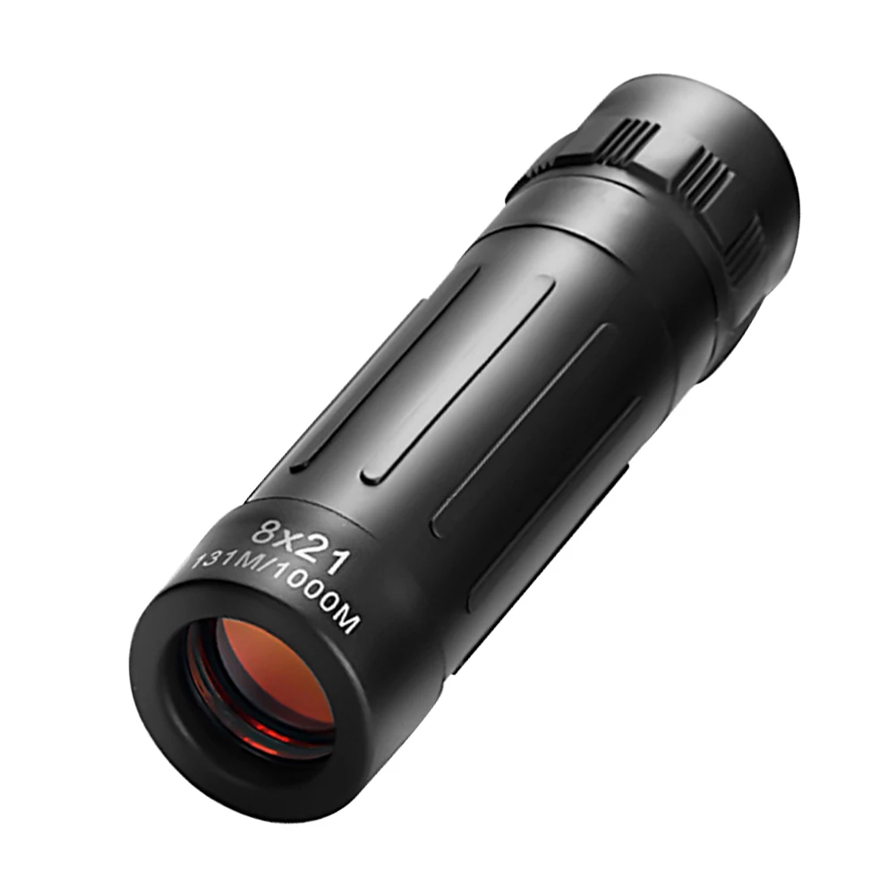 

8x21 Pocket HD Monocular Zoom 8X Waterproof Portable Hunting Night Vision Telescope Non-Infrared Optics Scope for Camping