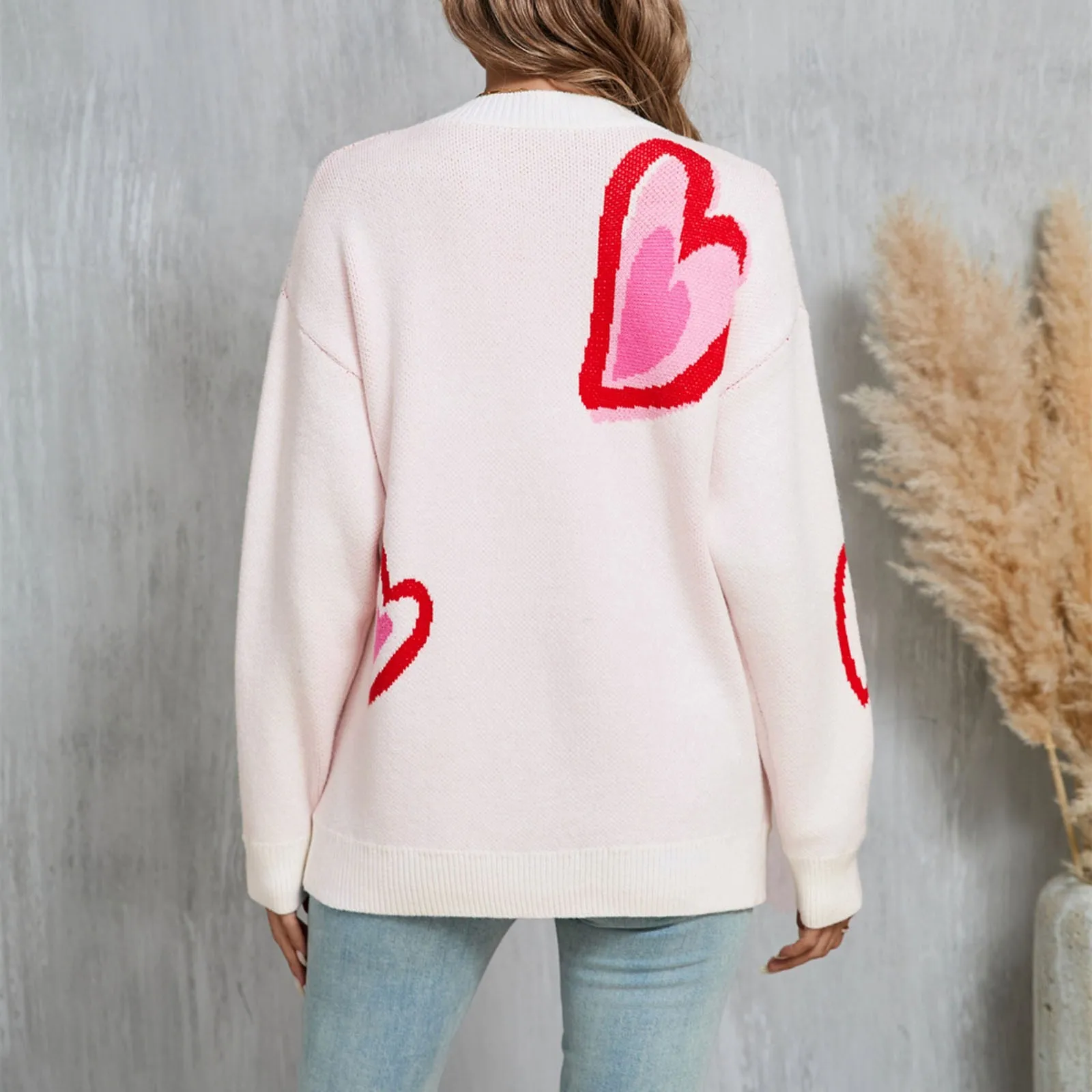 Милые осенние свитера для женщин модные повседневные длинные свитеры мужчин