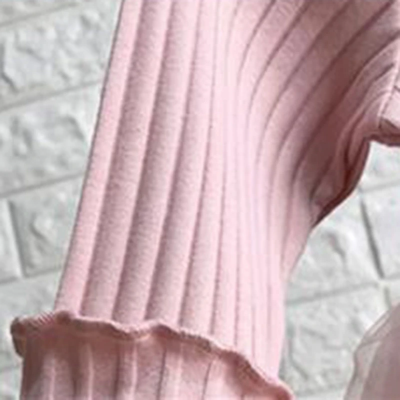 Детские платья Одежда Детская одежда Весенне-осенние хлопковые пышные с