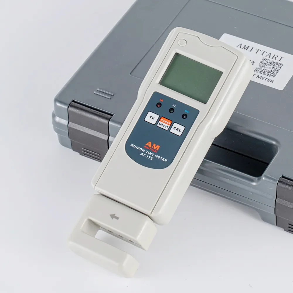 

Window Tint Meter AT-173 Transmittance Tester Measures the Transmittance of Ultraviolet Light, Visible Light, and Infrared Light