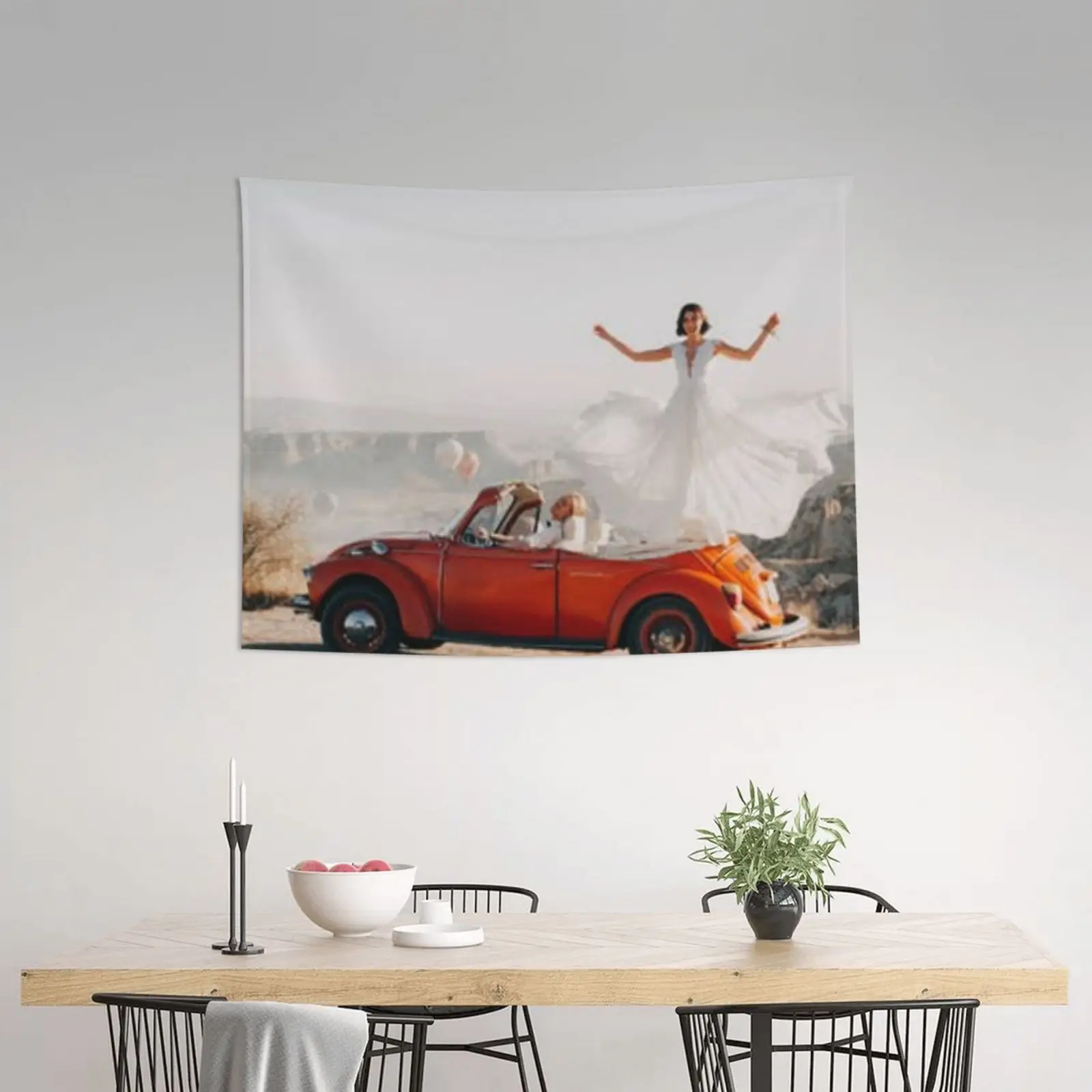 

Custom Your Picture Tapestry, Personalized Wedding Gift Wedding Decor Wall Hanging for Room