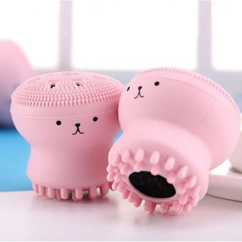 

Octopus Small Silicone Brush for Face Cleaning/Octopus Pores