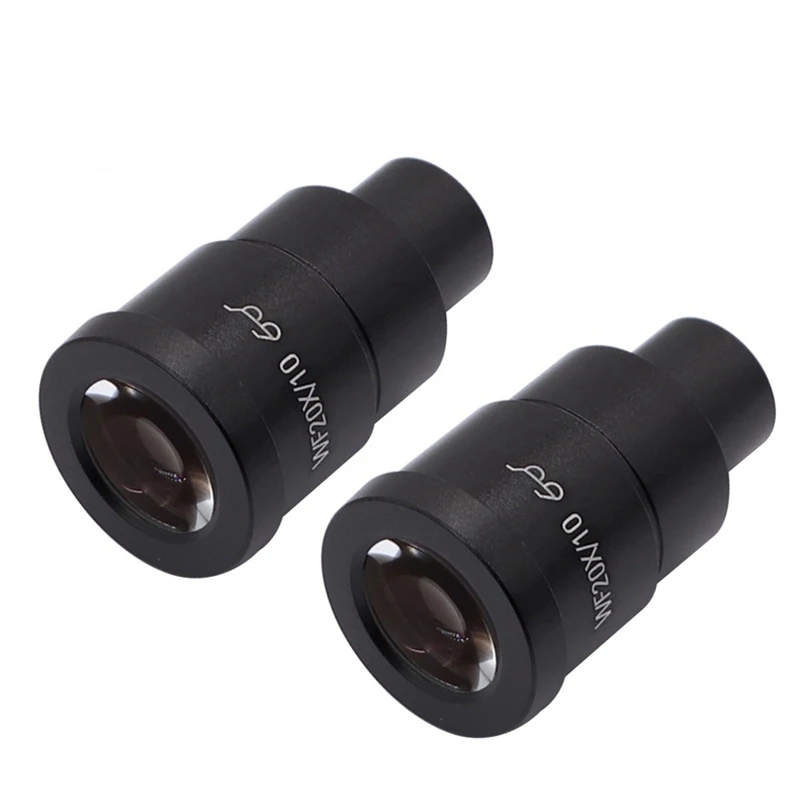 ГОРЯЧАЯ ПРОДАЖА 1 пара профессиональных 20-кратных стерео окуляров для микроскопа