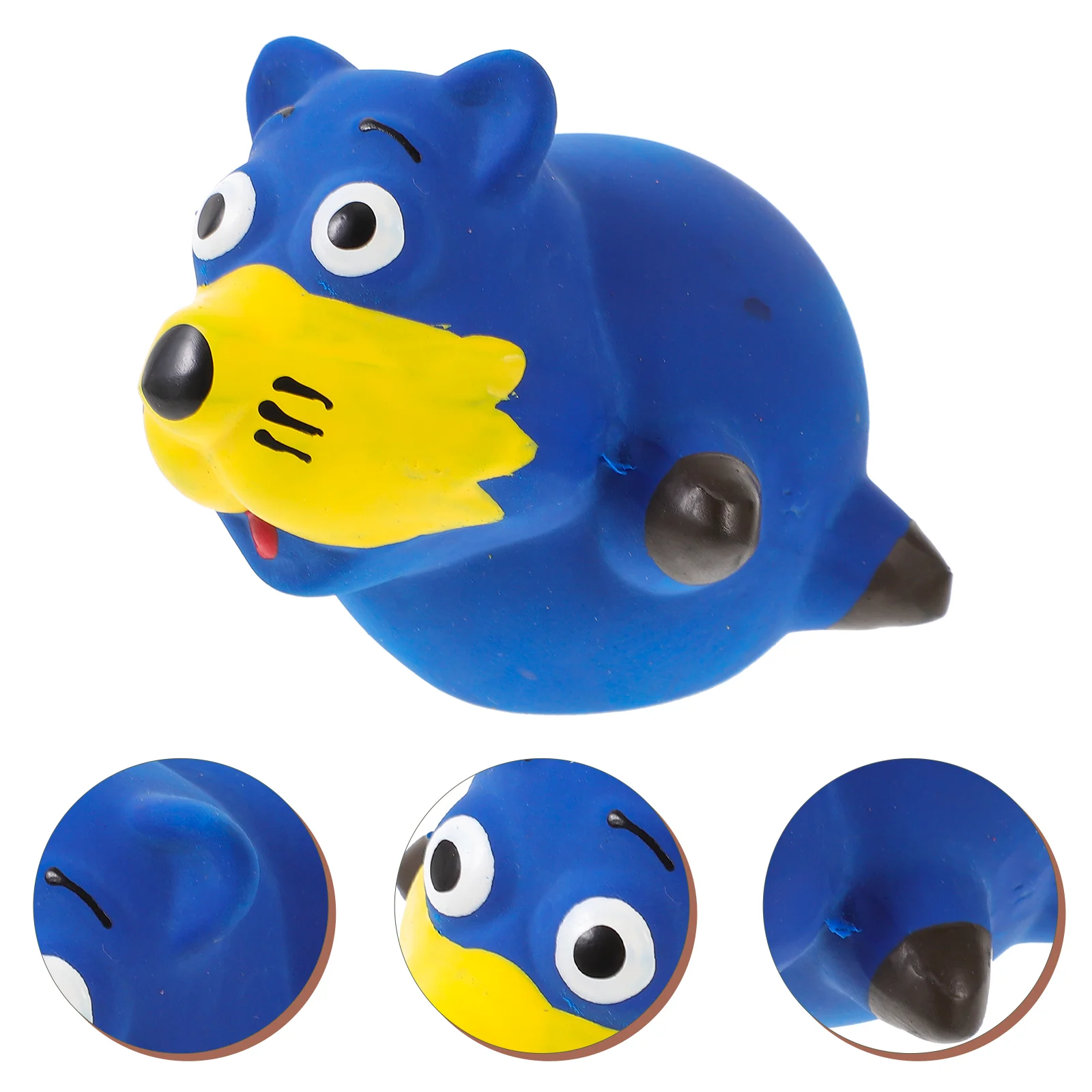 

Dog Latex Squeaky Toy Pet Biting Toy Interactive Puppy Dog Toy Chewing Toy