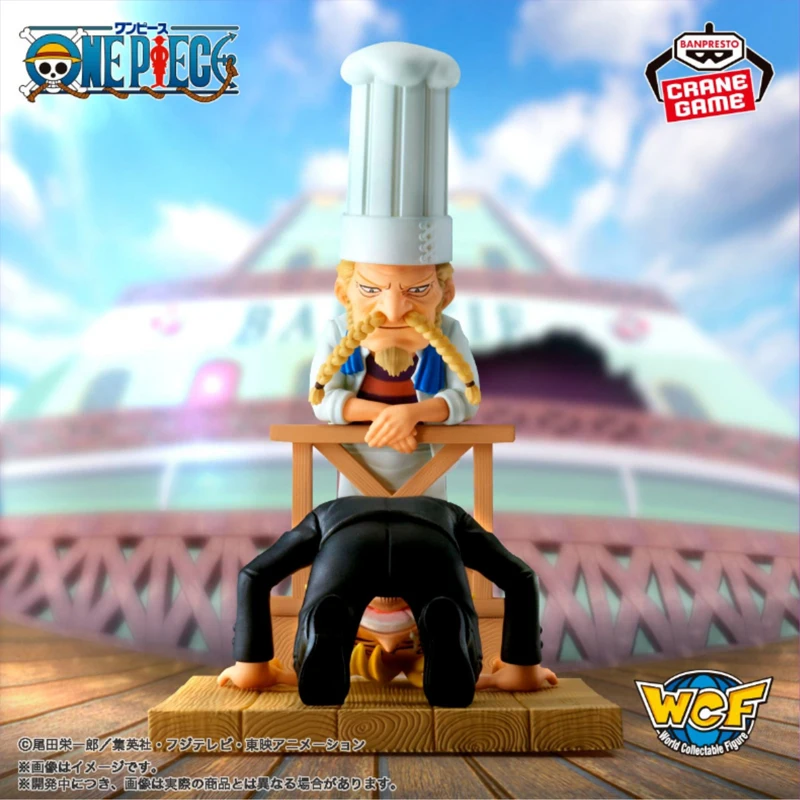 Подлинная Banpresto WCF One Piece Storyline Sanji Zeff Спасибо что mentor Аниме Фигурка Модель Игрушки