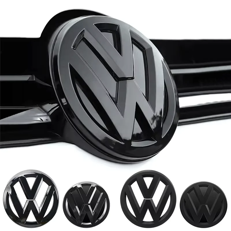 Глянцевая черная замена передней решетки Emblema для Volkswagen Golf MK6 2009 2010 2011 2012 da tampa do