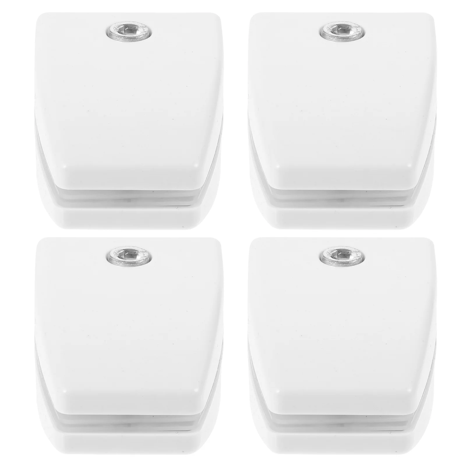 

4 Pcs Office Table Sneeze Guard Support Clamp Desk Divider Clip Shield Accessories Partition Clamps Screen White