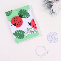 inlovearts ladybug metal cutting dies cut mold insect decoration scrapbook paper craft knife mould blade punch stencils new 2021