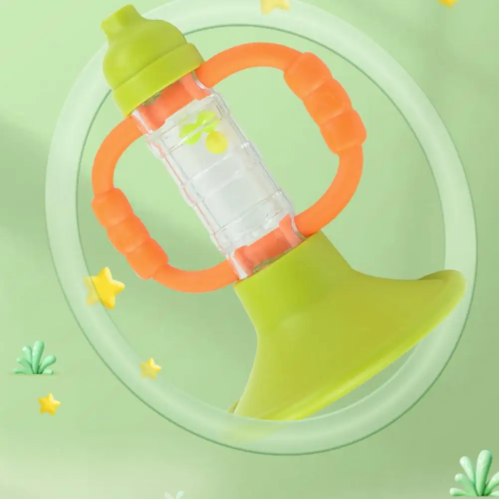 7Pcs Rattle Toy Exercise Grasping Ability Lovely Eco-friendly Horn Children Rattle Toy   Baby Toy  for Toddlers