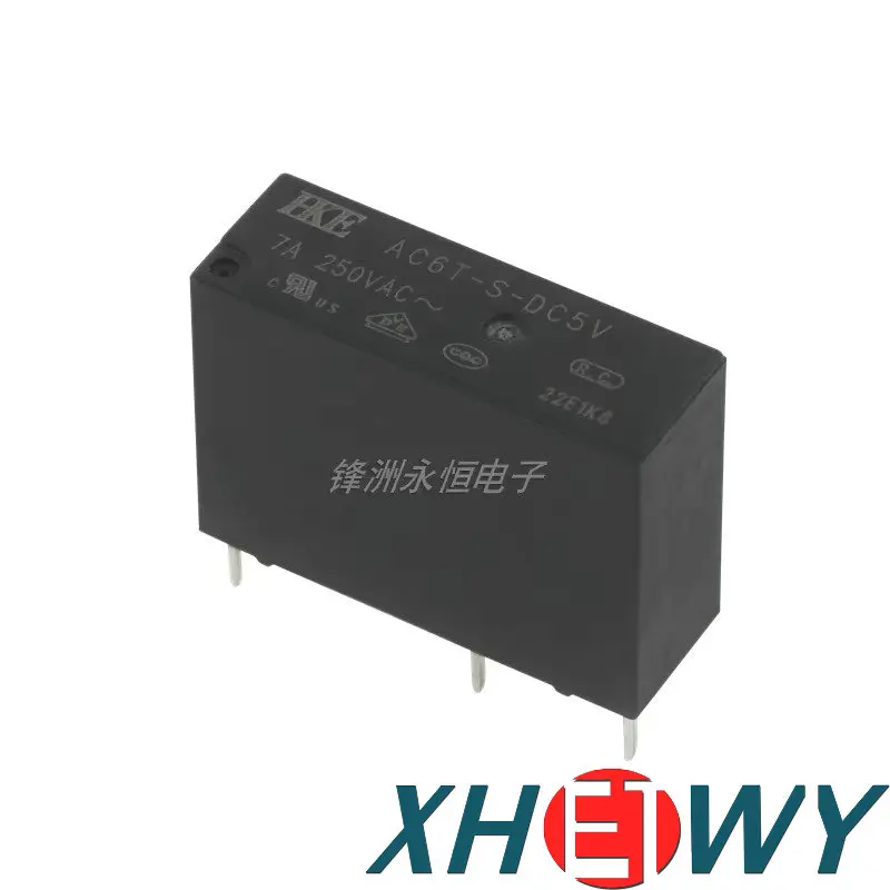 

Реле AC6T-S-DC5V AC6T-S-DC12V AC6T-S-DC24V оригинальное новое AC6T-S DC5V DC12V DC24V 7A 250VAC