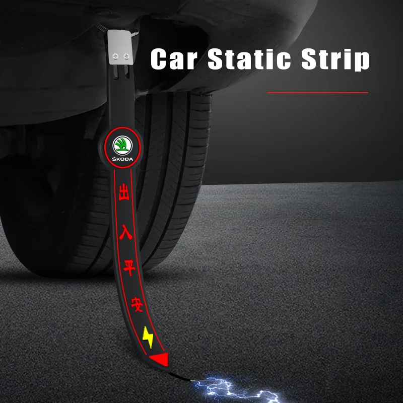 

Car Anti Static Strip Earth Belt Ground Wire Strap Electrostatic For Skoda Octavia A5 A7 Fabia Superb Rapid Kodiaq Kamiq