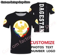 dagestan republic short sleeve custom t shirt russian print text diy %d0%b4%d0%b0%d0%b3%d0%b5%d1%81%d1%82%d0%b0%d0%bd word russia independent federation flag clothing