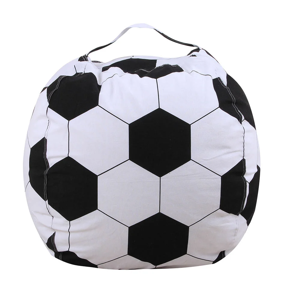 

Bean Football Storage Chair Kids Toy Plush Cover Shaped Beanbag Chairs Soft Shape Girls