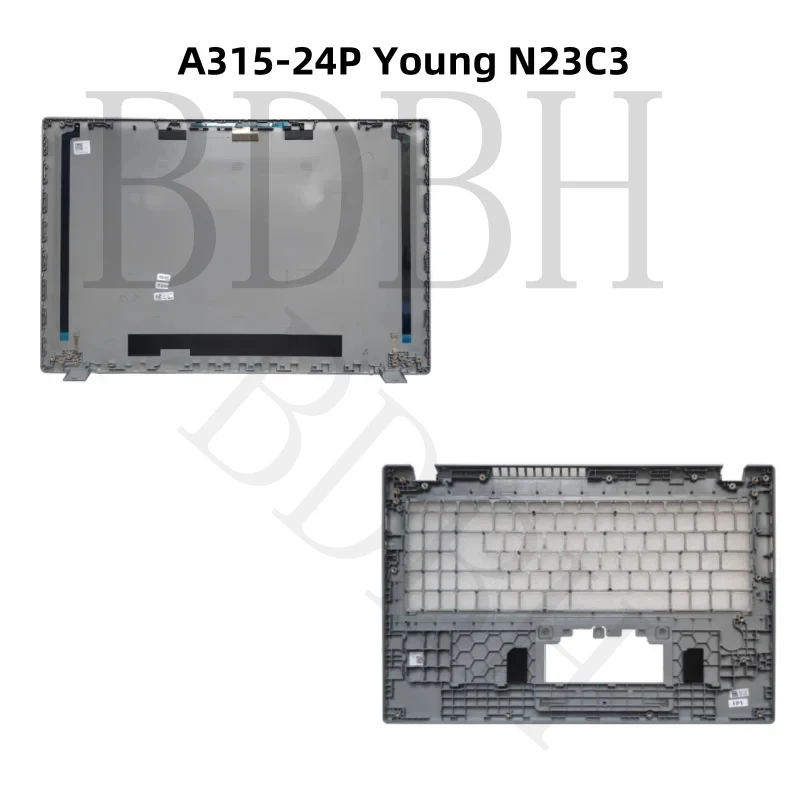 Фото Для Acer Aspire 3 A315-24P Young N23C3: задняя крышка ЖК-дисплея, верхний корпус, крышка для подставки для рук №1