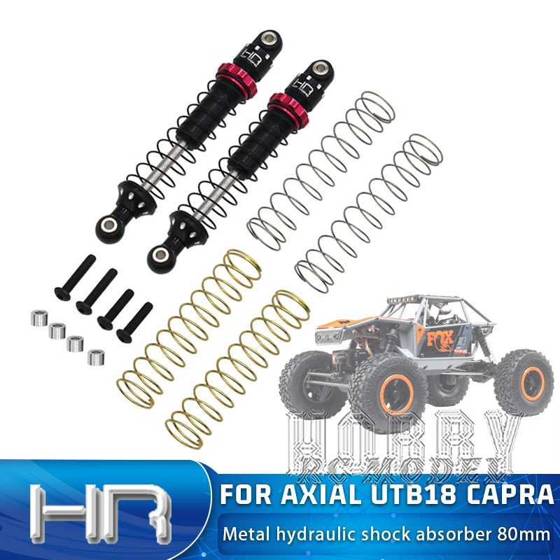 

HR детали металлический гидравлический амортизатор 80 мм для AXIAL UTB18 каприа 1/18 радиоуправляемая модель автомобиля Carwler аксессуары