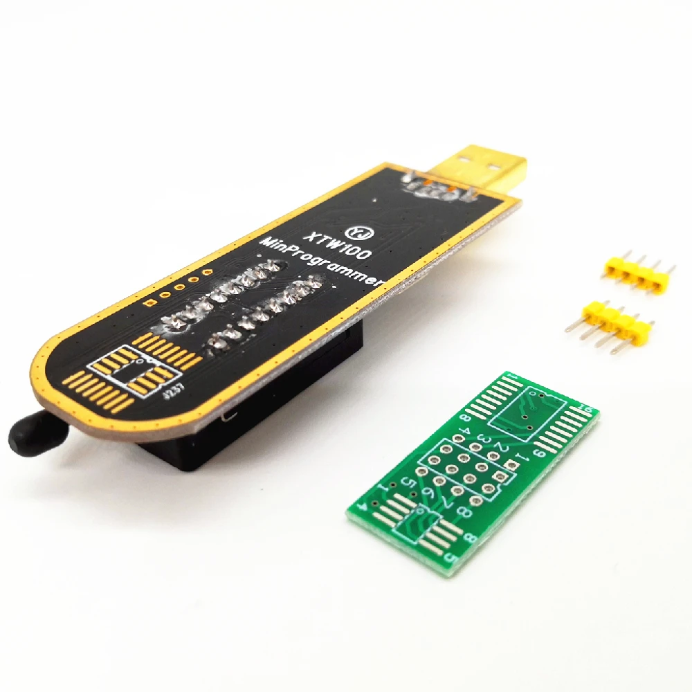USB-программатор CH341A или XTW100 программатор для EEPROM 93CXX / 25CXX/24CXX серия 24 25 |
