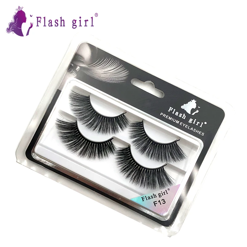 Ресницы Накладные из искусственной норки 2 пары 20 моделей |