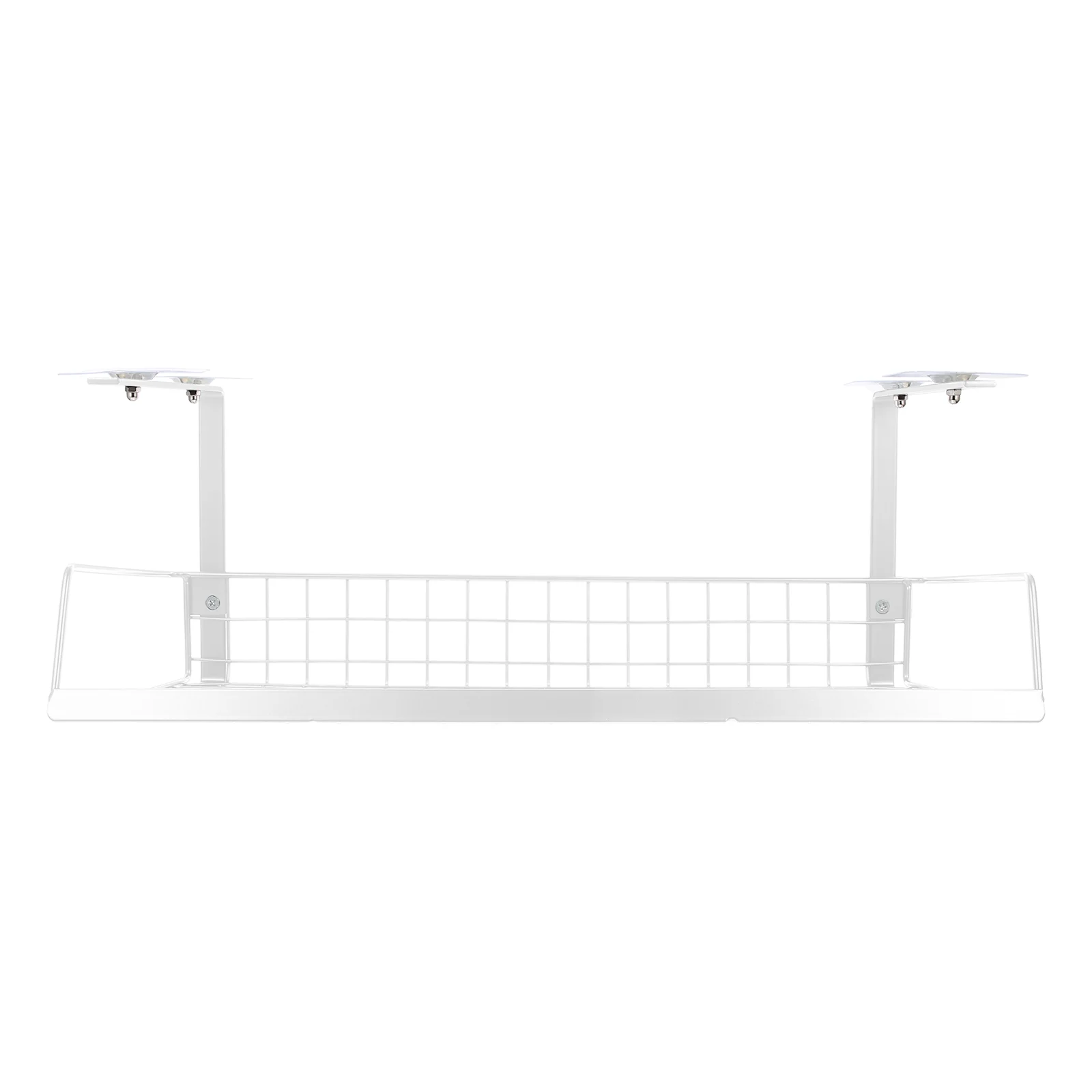

Cable Desk Management Organizer Tray Cord Wire Rack Metal Holder Box Basket Desktop Keeper Storage Shelf Table Clips Power
