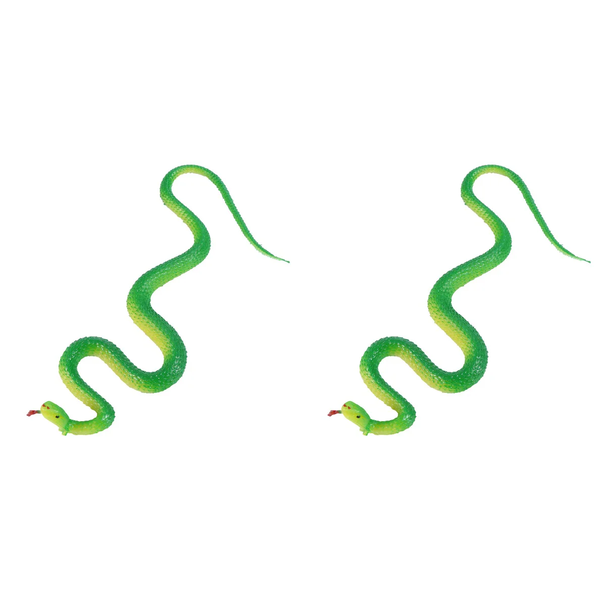 

2 Pieces Artificial Snake Kids Mini Toys Spoof Simulation Prank Model Rubber Child Props