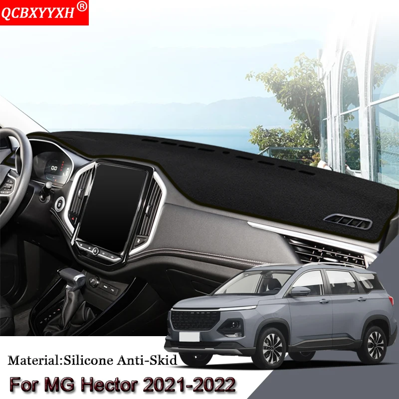 

Car Styling Car Dashboard Protective Mat Shade Cushion Pad Rose Carpet Mat Cover Automobiles Accessories For MG Hector 2021 2022