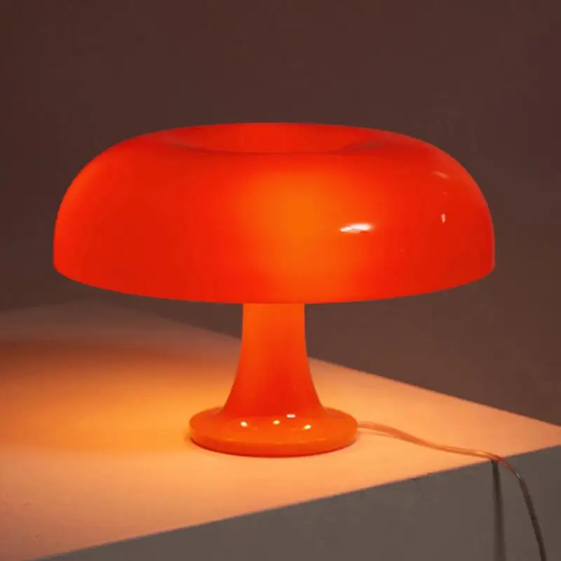 

90-220v Simple Style Led Table Lamp For Hotel Bedroom Bedside Living Room Mushroom Table Lamp Led Bulb Smart Home Warm Light