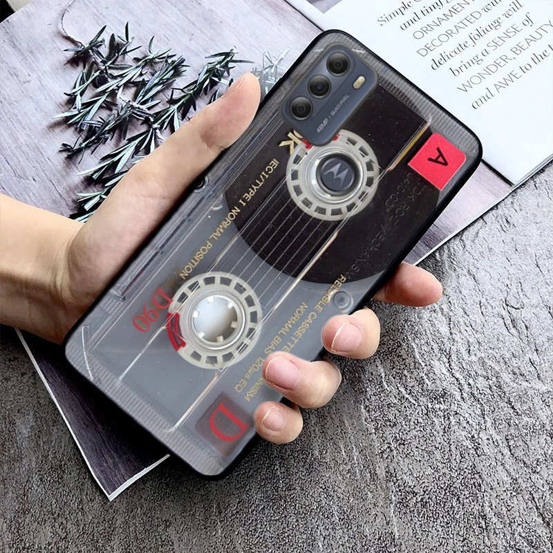 Кассета в стиле ретро для Moto Edge 50 40 Pro 30 Ultra Neo Fusion G Power Stylus Play E32 E20 E40