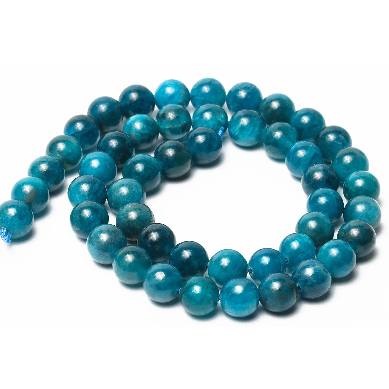 6 мм 8 AAA + бусины из натурального апатита круглые аксессуары для бисероплетения