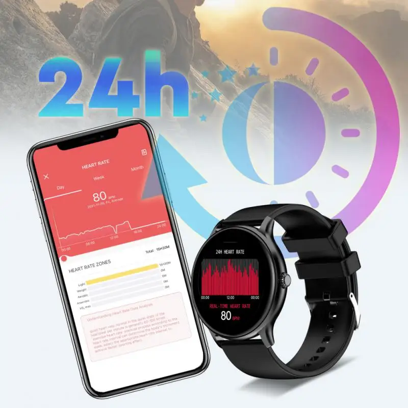 

Bluetooth Call Fitness Bracelet Full Touch Screen Heart Rate Blood Pressure Monitoring Smart Watch For Men Women Smartwatch Men