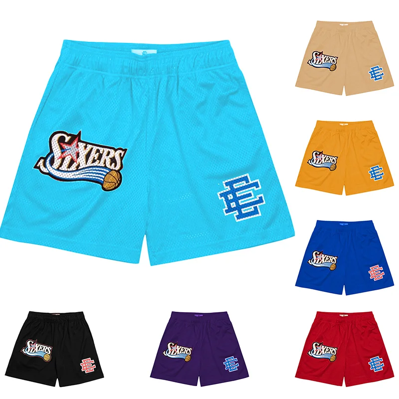 

Eric Emanuel EE Basic Shorts 2022 Y2k Man Shorts Men's Summer Outdoor Breathable Basketball Short Male Running Sport Mesh Shorts