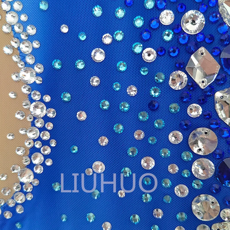 Женские танцевальные трико LIUHUO для ритмической гимнастики разноцветные