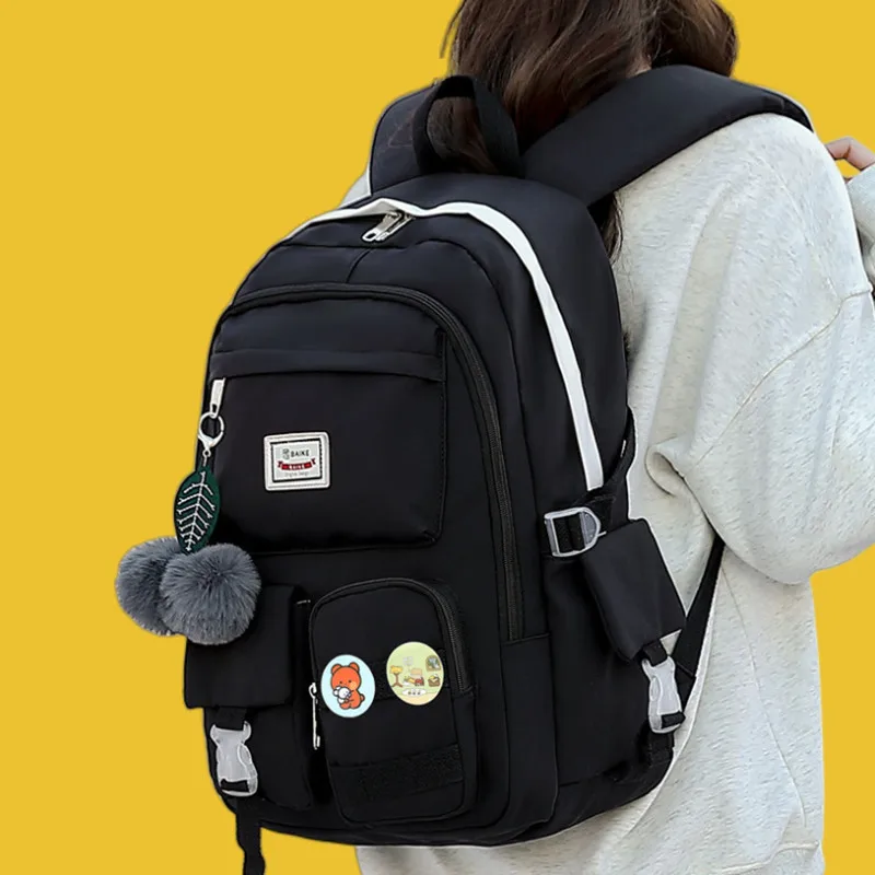 Fashion School Backpack Book Bag for Teenager Girls College Students Backpack Durable Waterproof Children's Student Backpacks