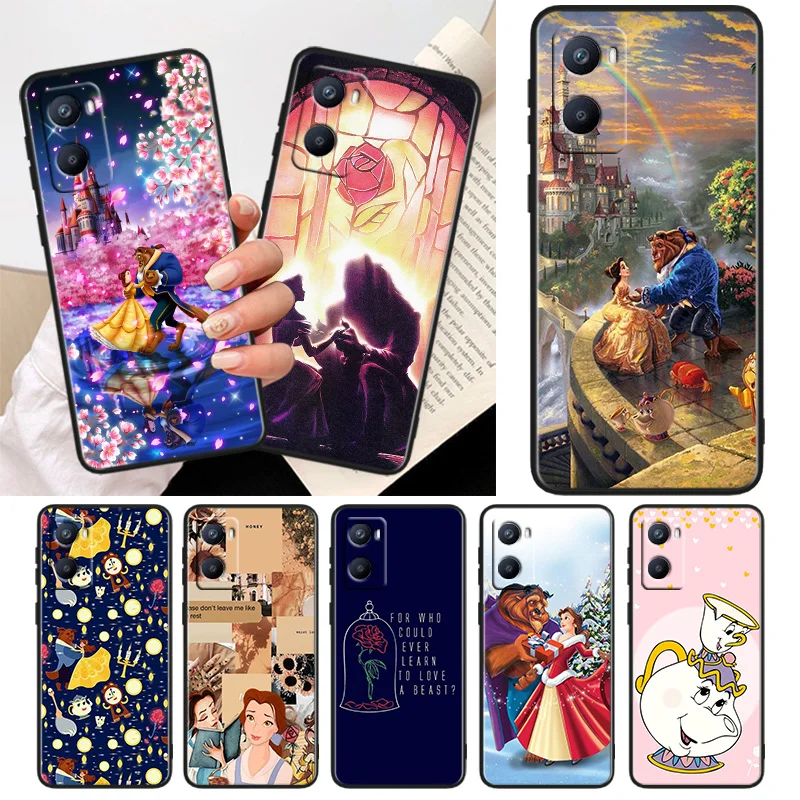 

Beauty and the Beast Phone Case For OPPO A96 AA94 A93 A77S A76 A74 A73 A72 A57S A757E AX7 A1K 2022 2020 Black Cover