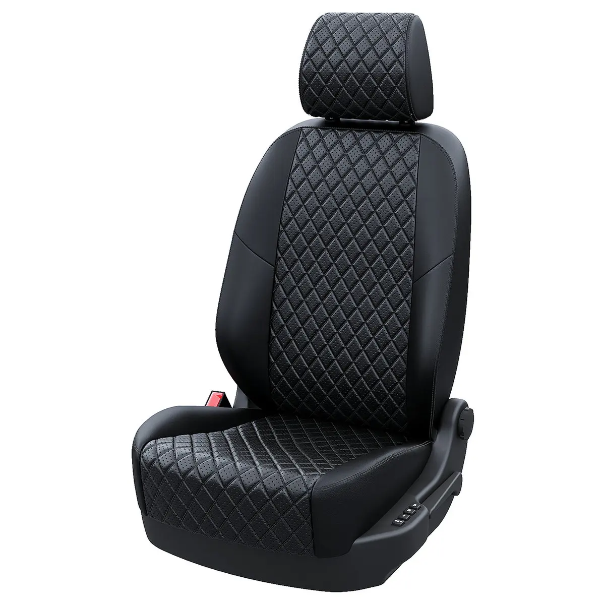 Чехлы на сиденья Хонда Цивик 8 2005-2011 Экокожа с ромбом