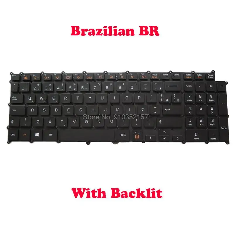17Z90N клавиатура с подсветкой для LG gram 17 SG-A9760-2IA SN3890BU AEW74109816 Италия фонарь AEW74109817
