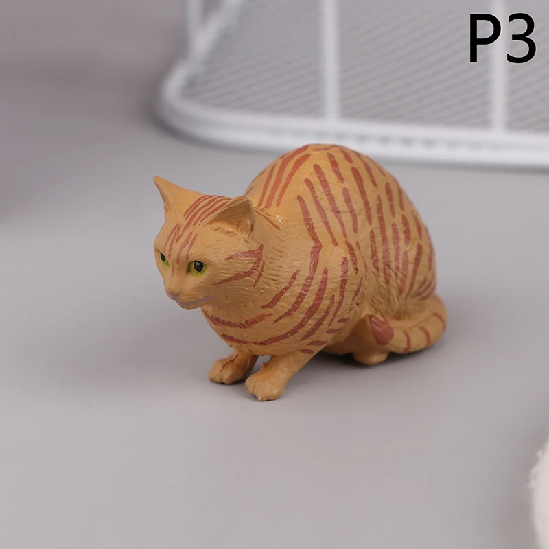 

Мини-фигурка кота из пластика