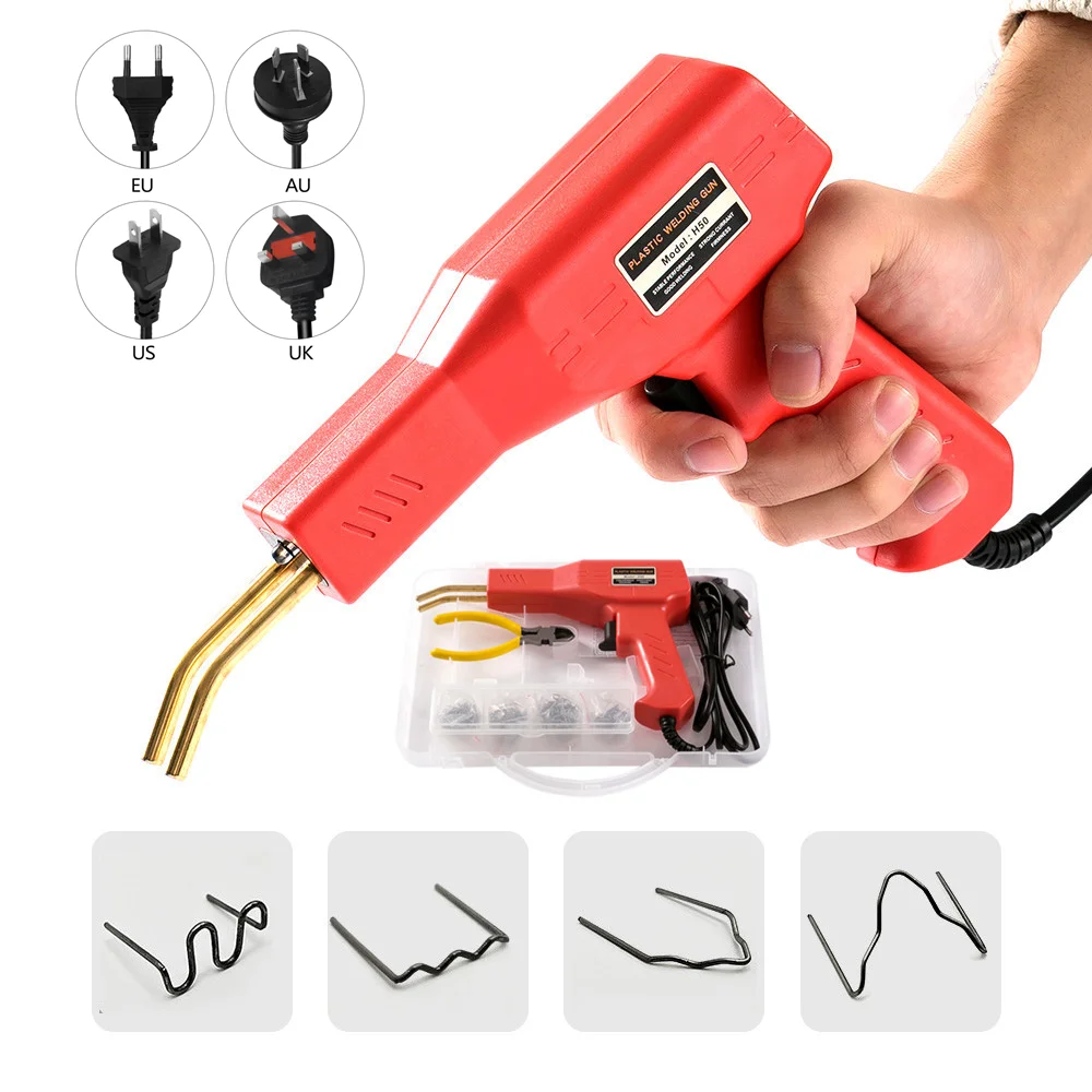 

Сварочный аппарат для ремонта автомобильных бамперов, аппарат для ремонта ПВХ, гаражный комплект, сварочный пистолет для пластика hanтогемн...