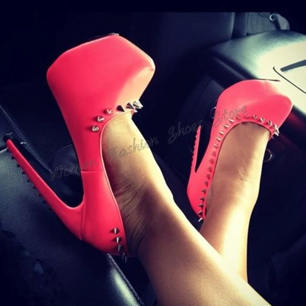 Женские туфли на высоком каблуке туфли-лодочки из матовой кожи платформе с