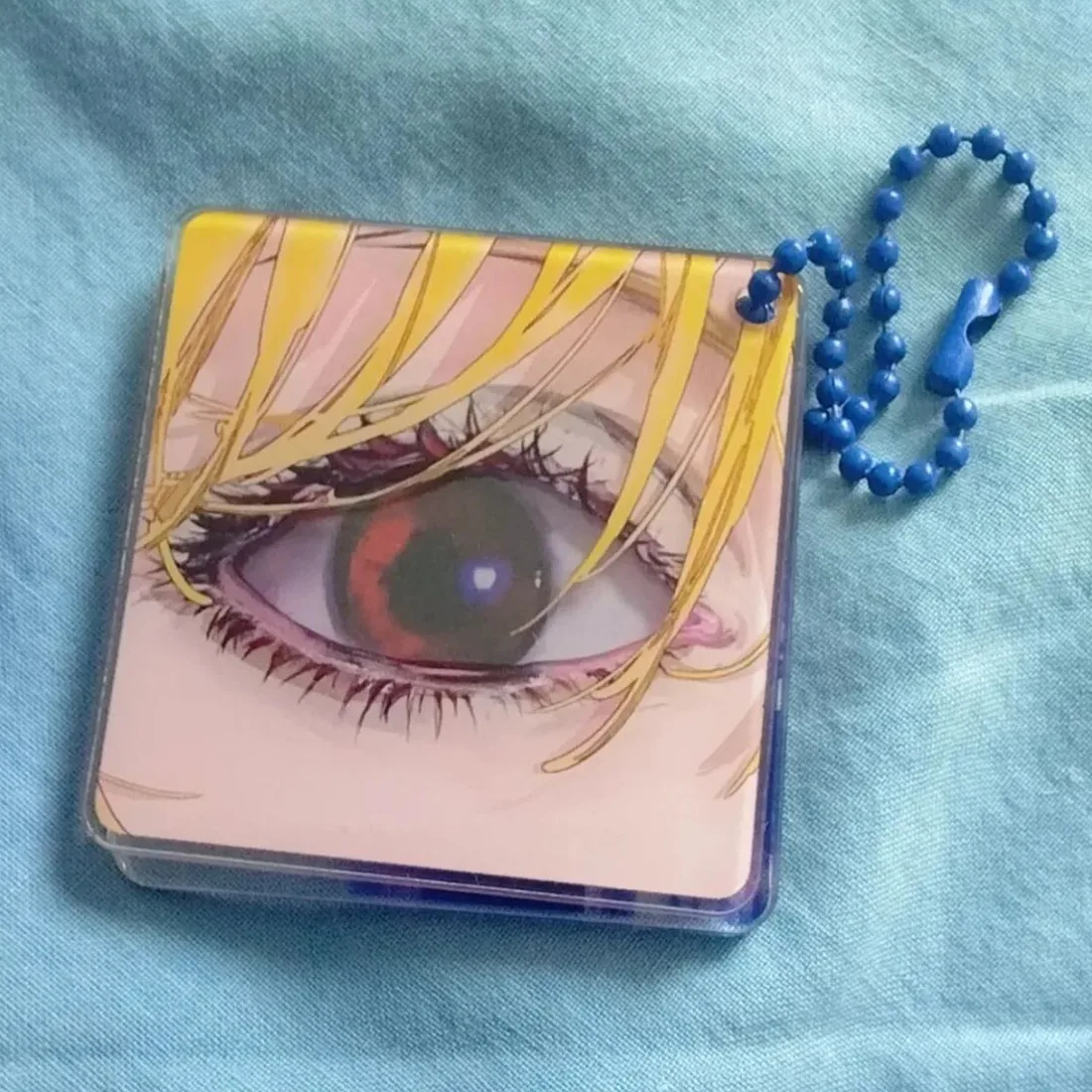 Брелок для ключей в стиле аниме Kurapika двусторонний акриловый брелок с красными