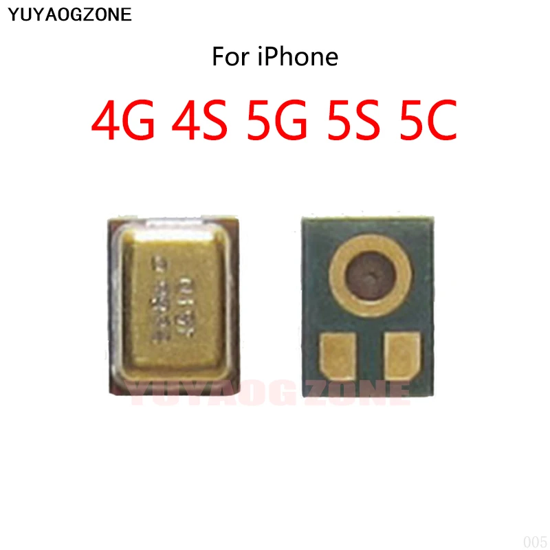 10 шт./лот для IPhone 6G 6S 6 plus 7 8 4G 4S 5 5S X XR XS 11 Pro Max 12 13 Mini Mic внутренний микрофонный