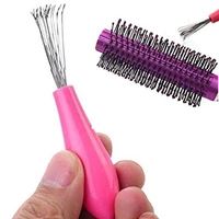 1pcs hair brush combs cleaner embedded tool cleaning remover handle tangle hair brush hair care salon styling tools