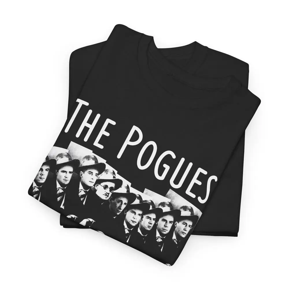 Футболка The Pogues если я должен падаю из Грейсы с Богом Шоне Гобина Том Уэйтс