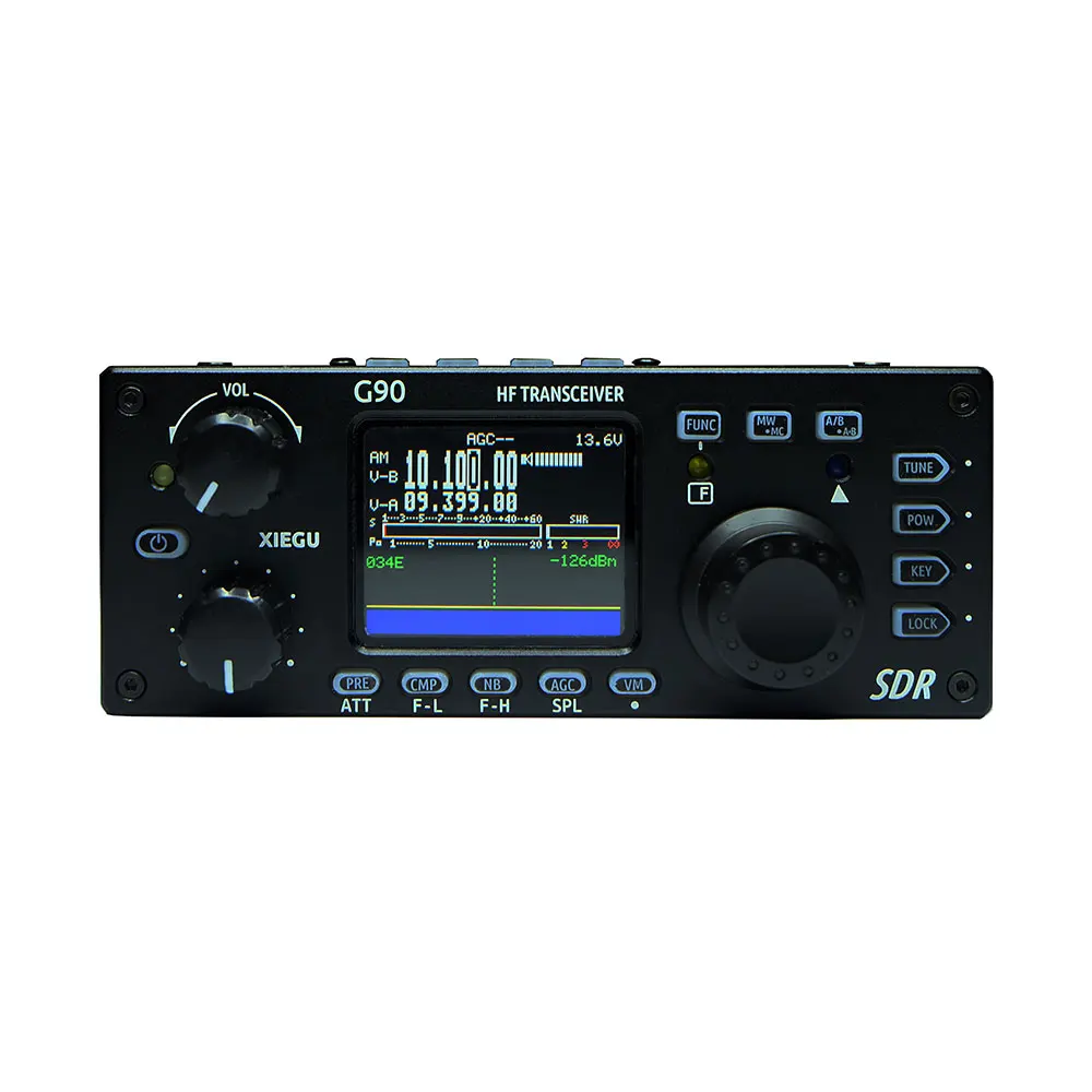 

Mobile 20 Watt Qrp HF CW SSB Ham Radio G90 Xiegu HF Transceiver Amateur All Band Ham Radio Transceiver SDR