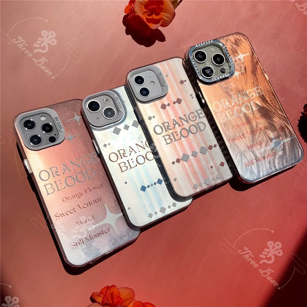 Чехол для телефона KPOP orangeкрови iphone серии 16 PRO MAX PLUS 15Pro 11 12 Pro 13Mini 13 14 max