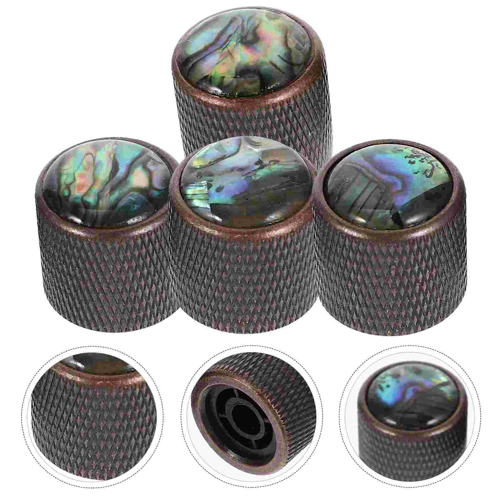 

Guitar Volume Knob Knobs Caps Potentiometer Metalbass Replacement Control Amplifier