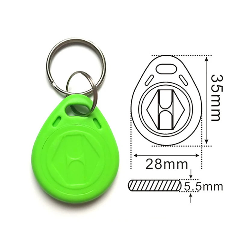 

RFID брелоки zhizaibide LH-IDRWK2-10 125 кГц