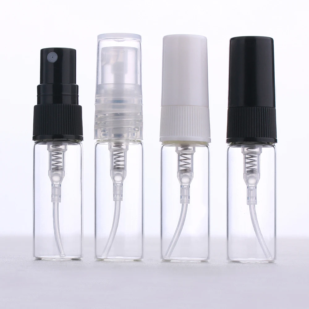 3 мл мини многоразовые флаконы для духов портативные стеклянные распыления